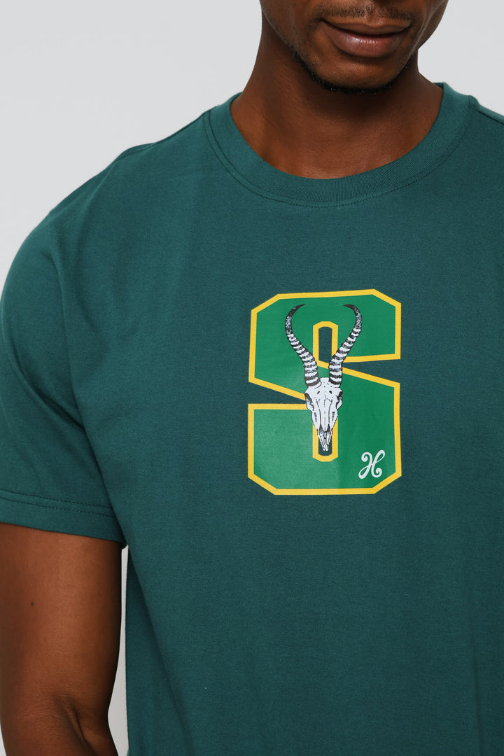Super Rugby Tee - Forest Green