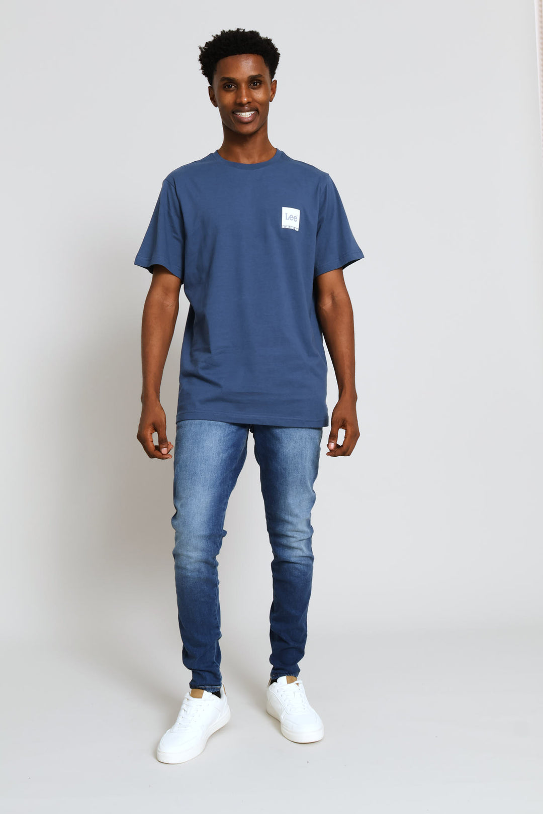 Box Tee - Blue