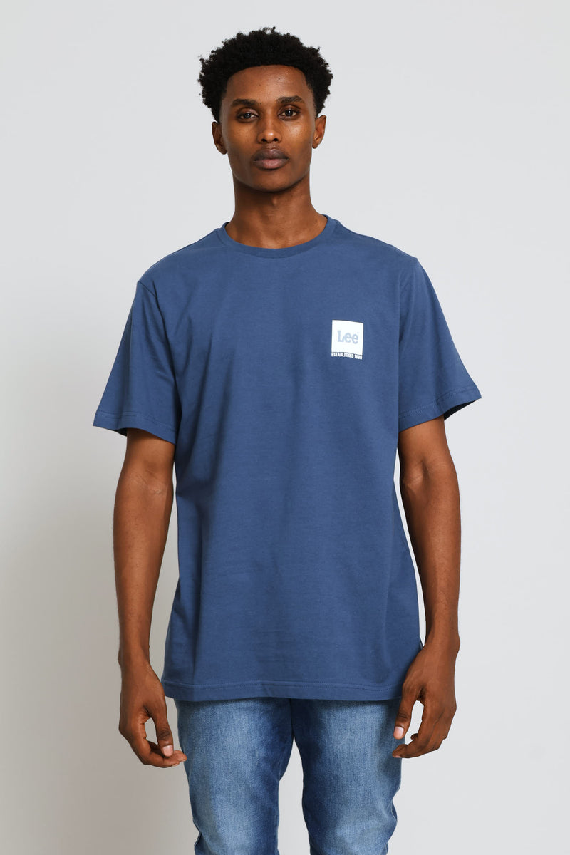 Box Tee - Blue
