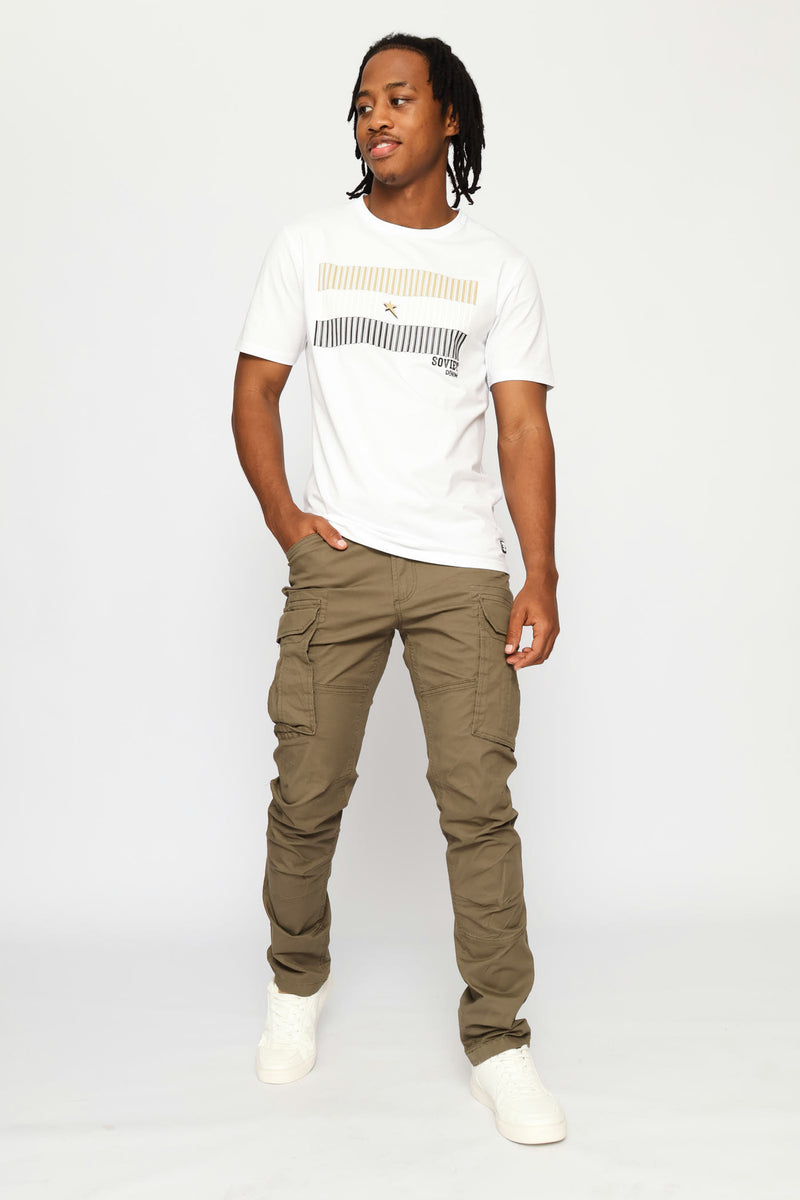 Eithan Cargo Pant - Fatigue