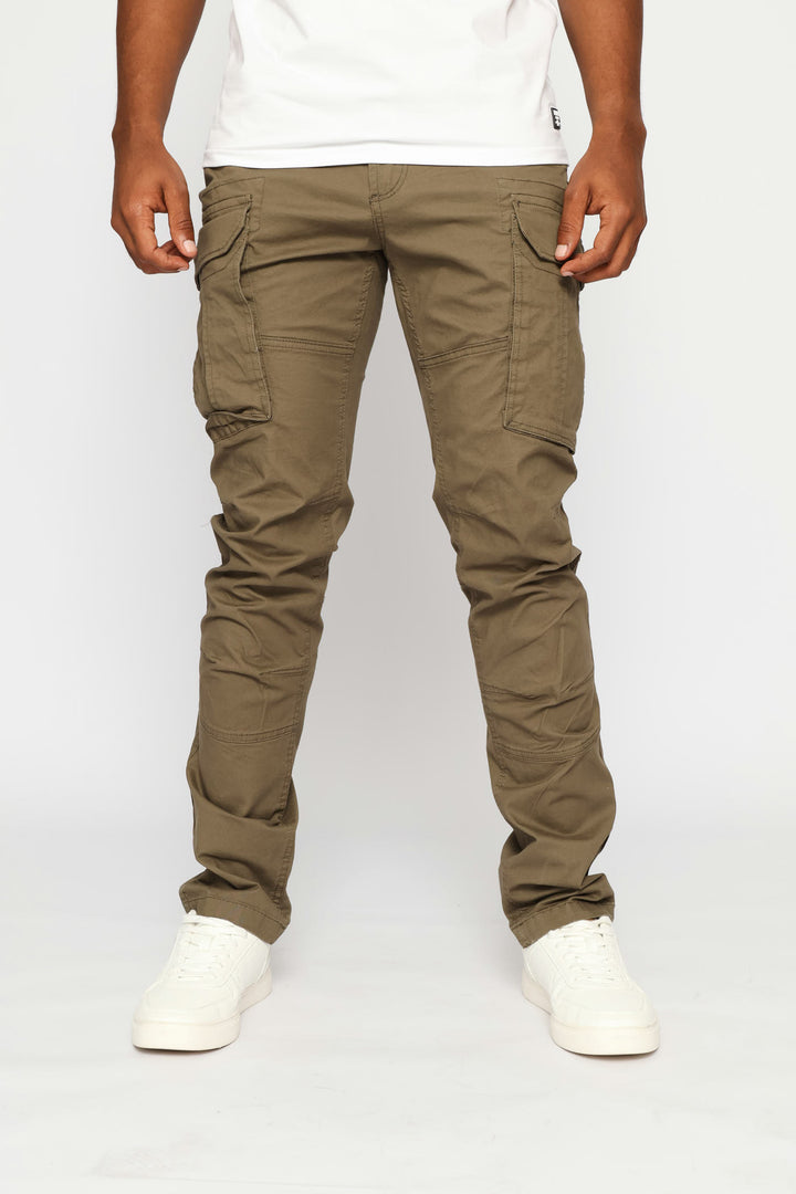 Eithan Cargo Pant - Fatigue