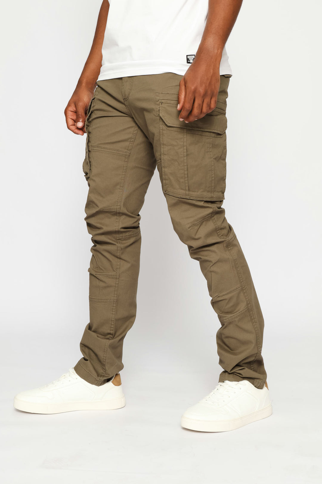 Eithan Cargo Pant - Fatigue
