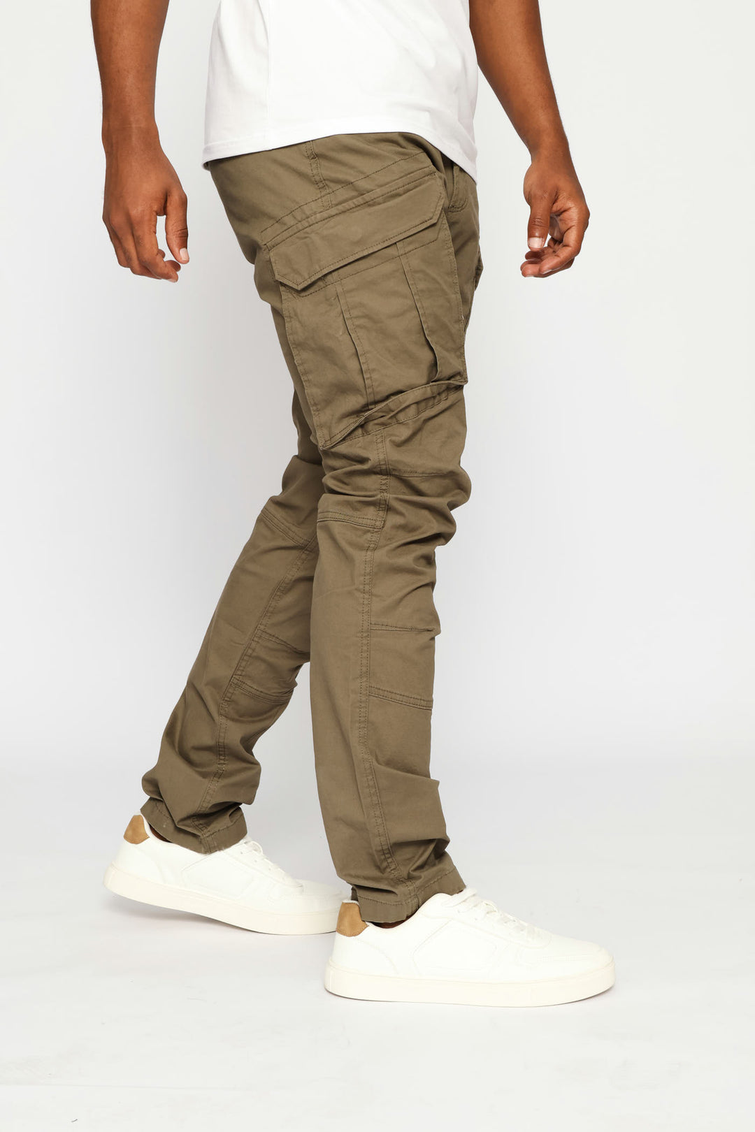 Eithan Cargo Pant - Fatigue