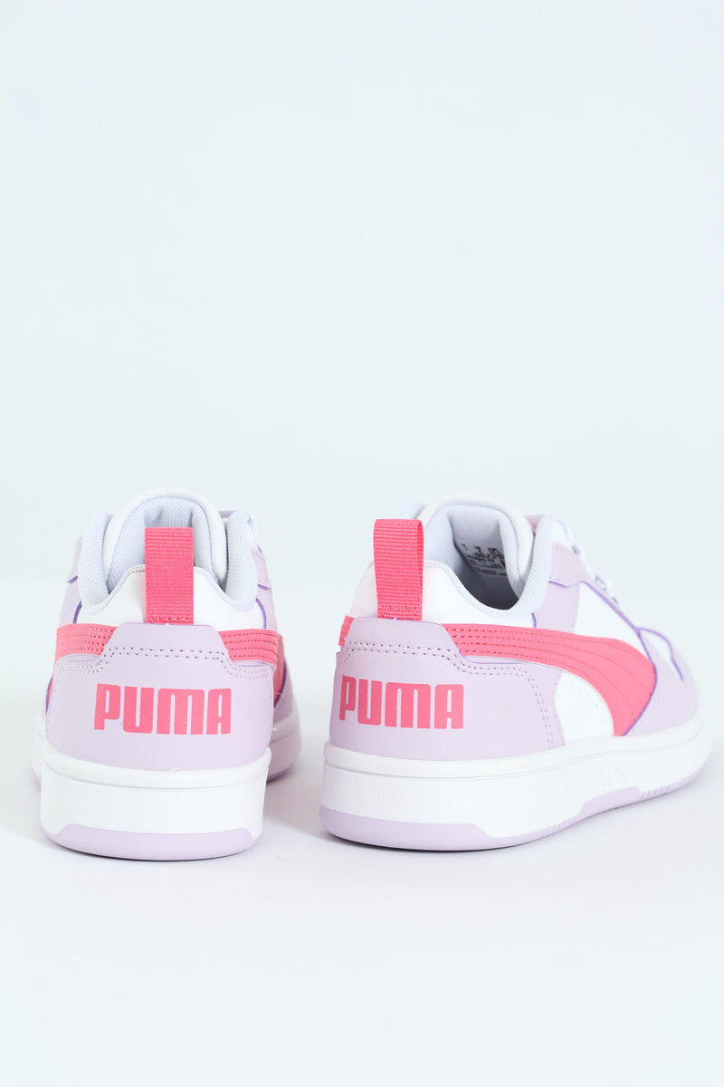 Girls Rebound V6 Low Sneaker - Lilac