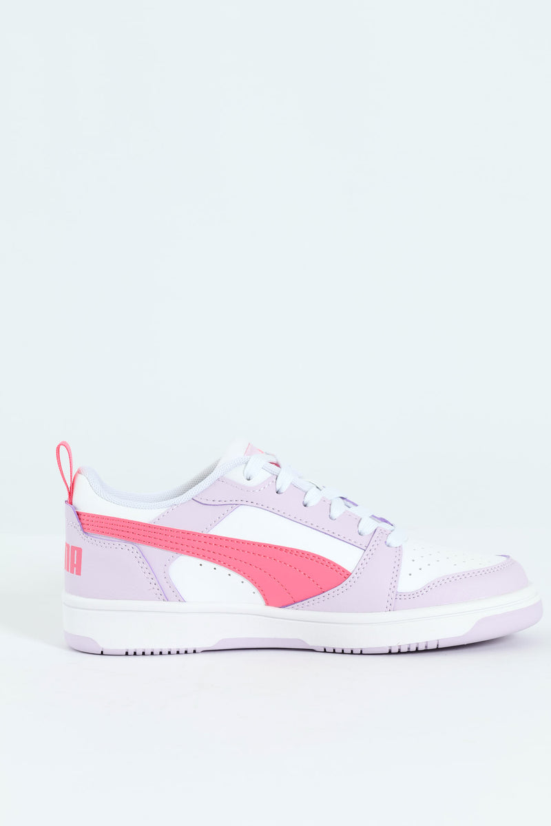 Girls Rebound V6 Low Sneaker - Lilac