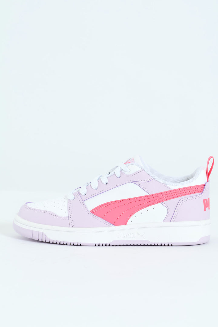 Girls Rebound V6 Low Sneaker - Lilac