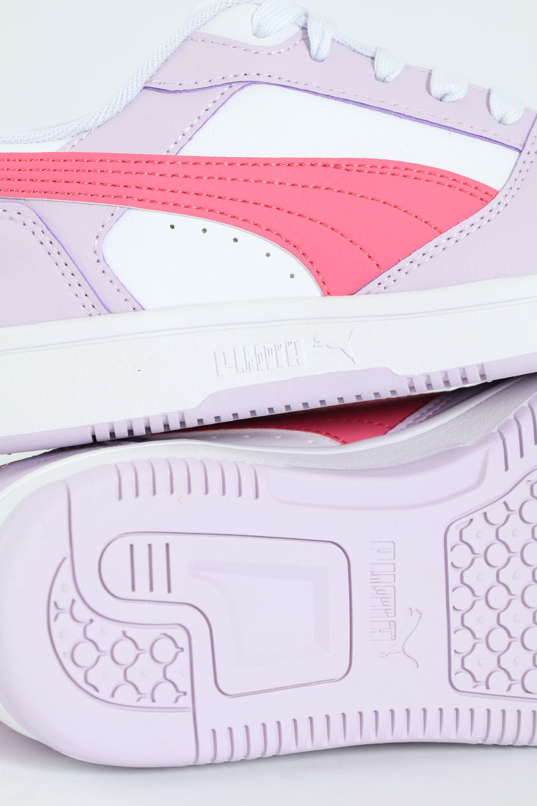 Girls Rebound V6 Low Sneaker - Lilac