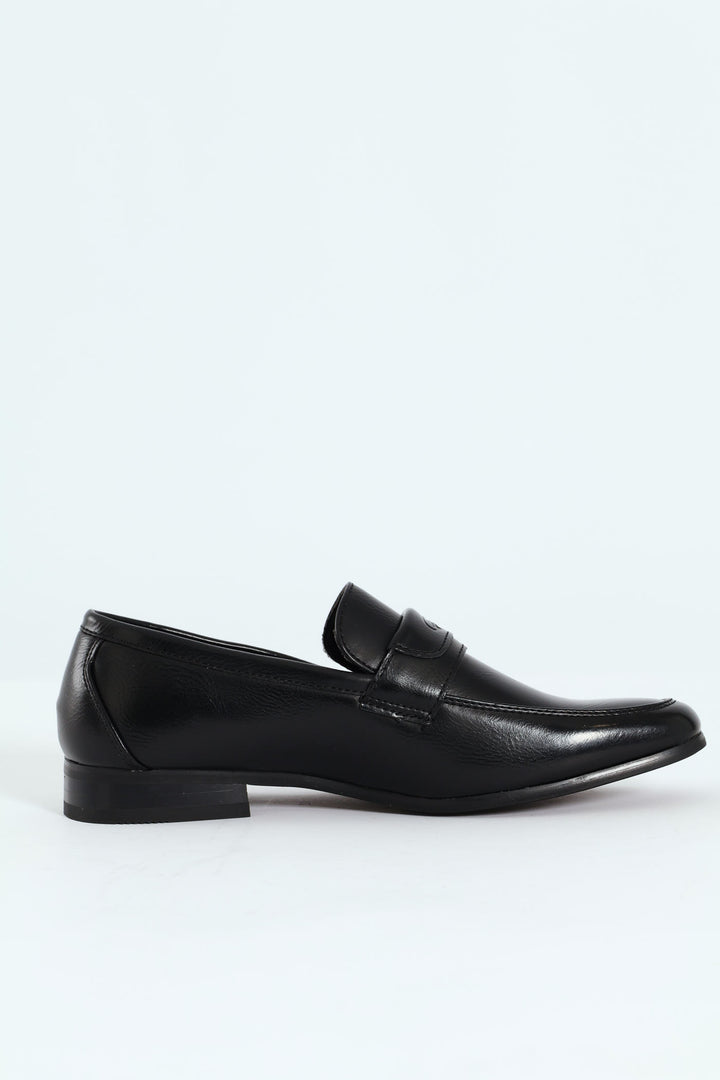 Slip On With Banded Upper - Black