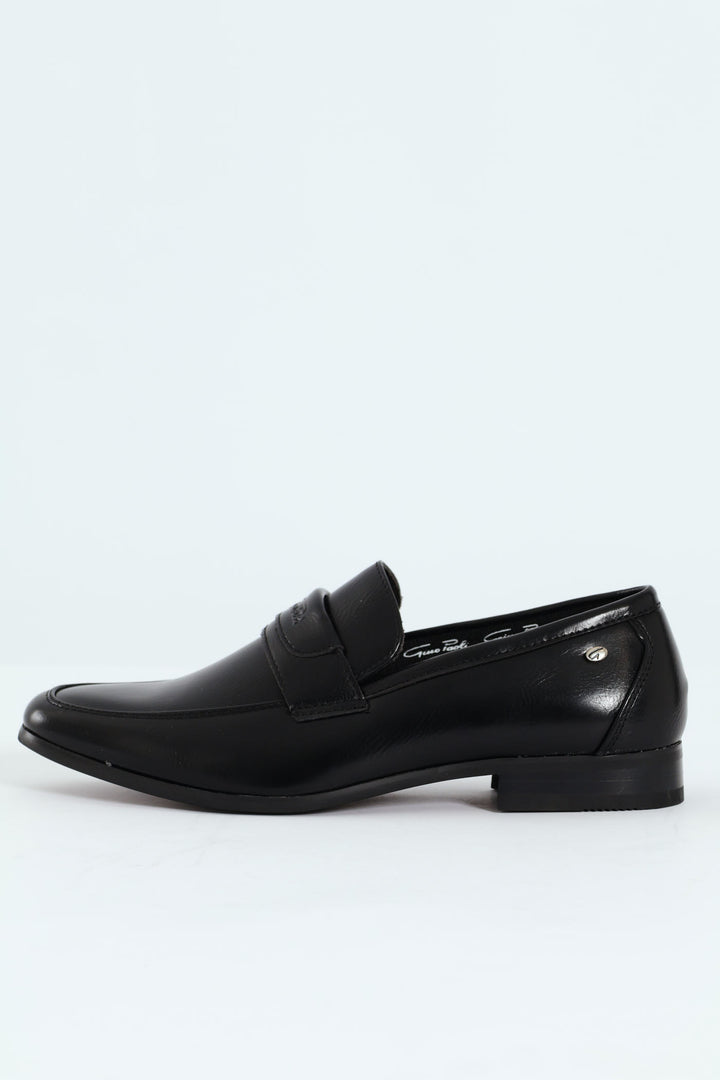 Slip On With Banded Upper - Black