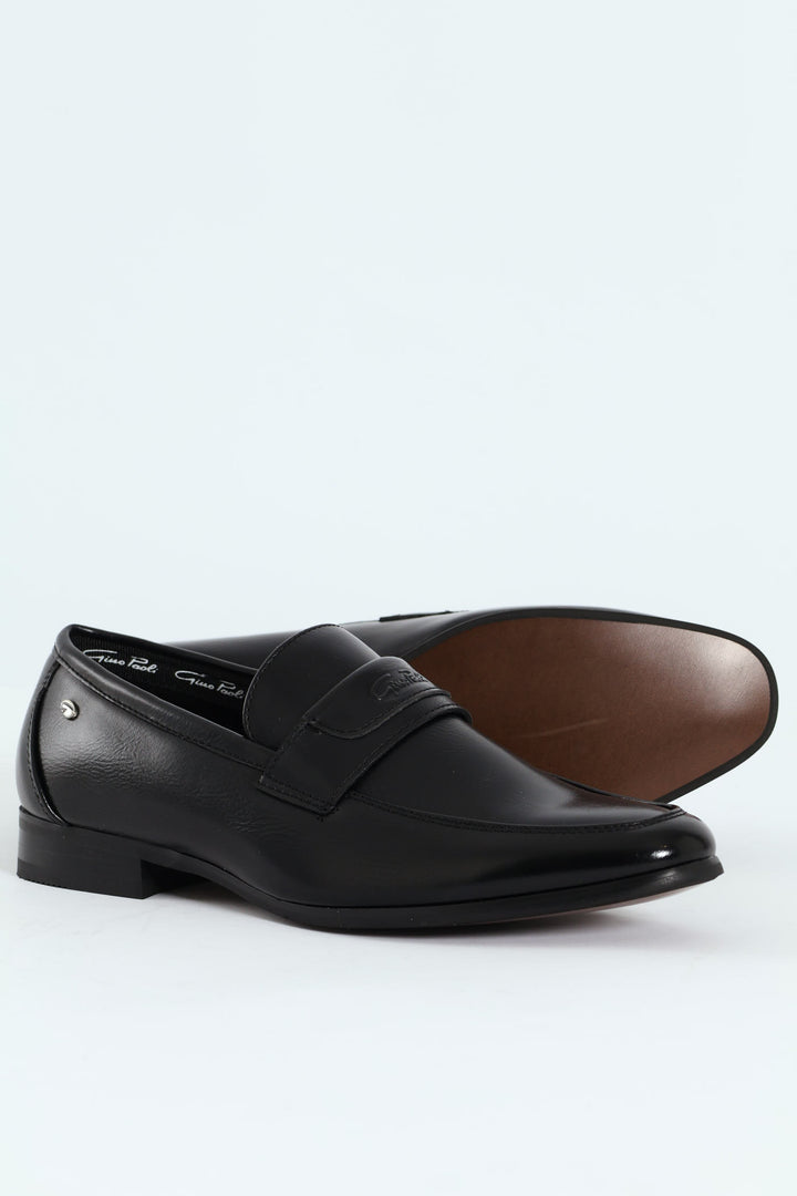 Slip On With Banded Upper - Black