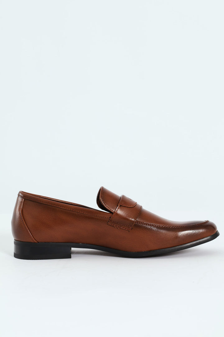 Slip On With Banded Upper - Tan