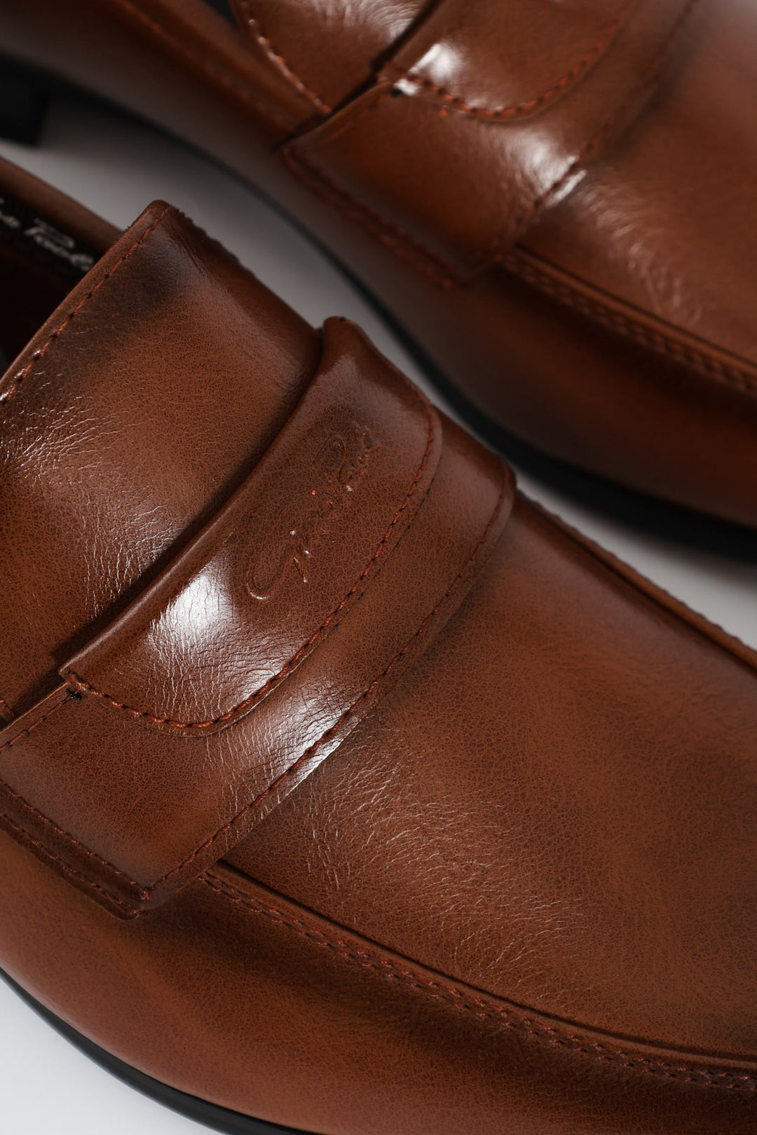 Slip On With Banded Upper - Tan