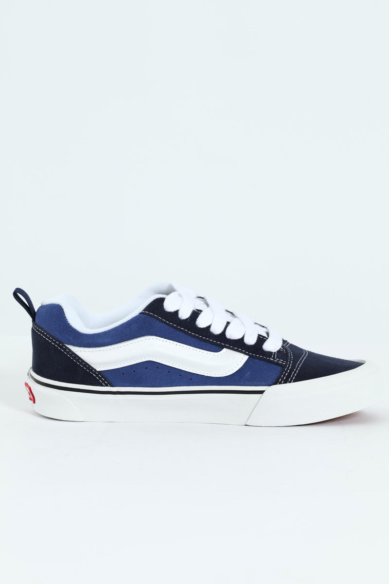 Knu Skool Chunky Lace Up Sneaker - Navy/White