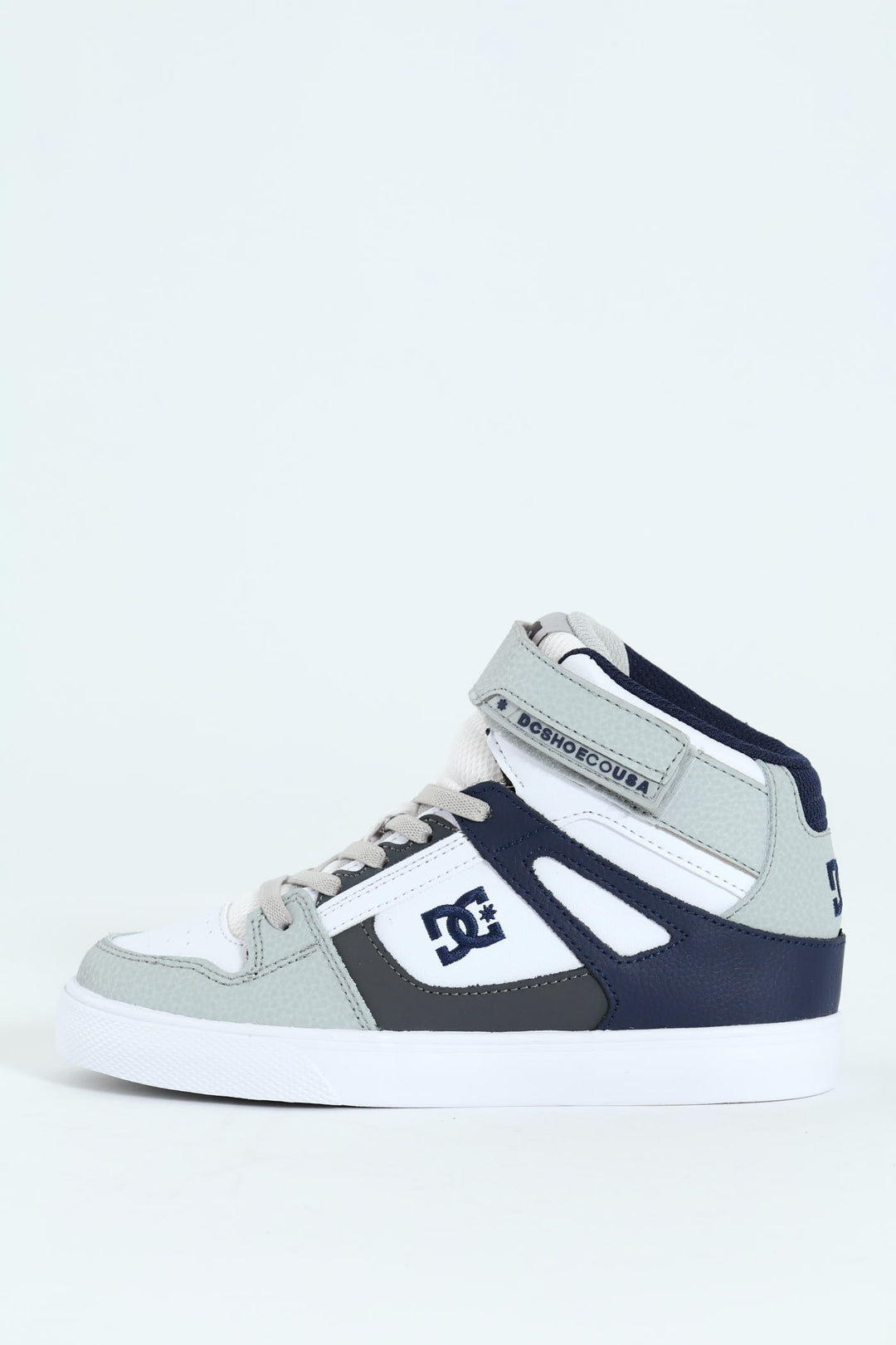 Boys Pur High-Top Sneaker - Grey