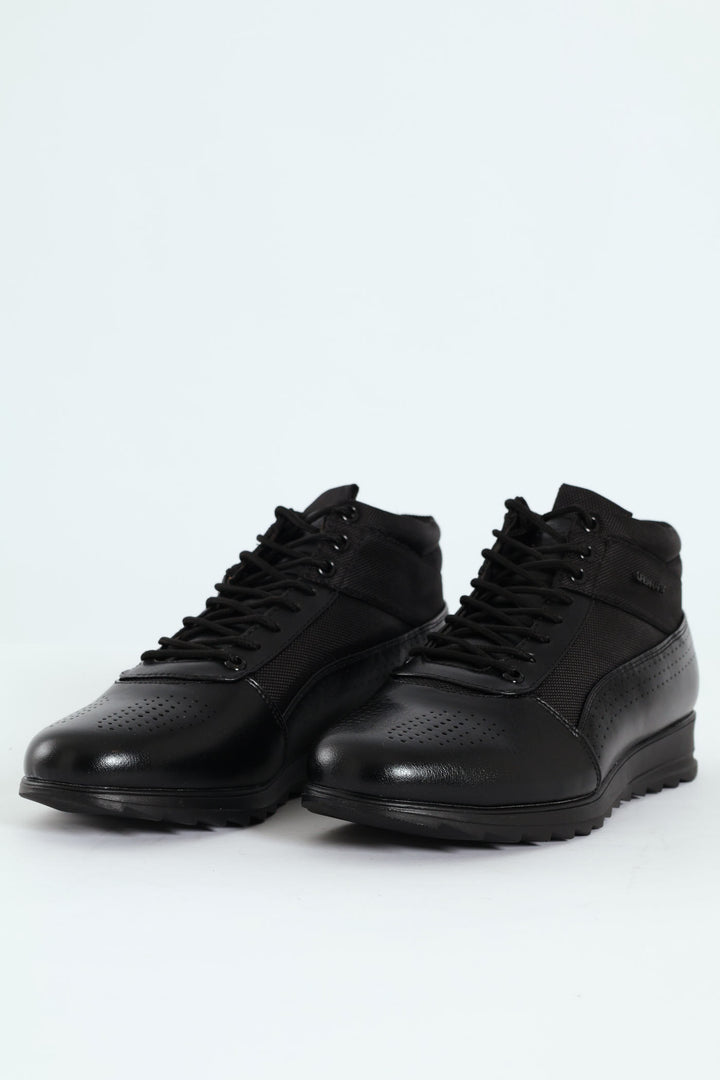 Jagger 4 Lace Up Boot - Black