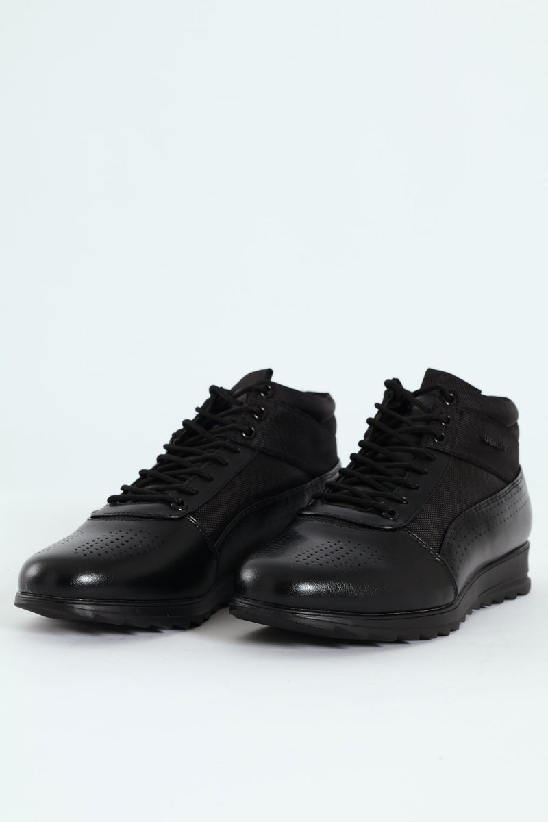 Jagger 4 Lace Up Boot - Black