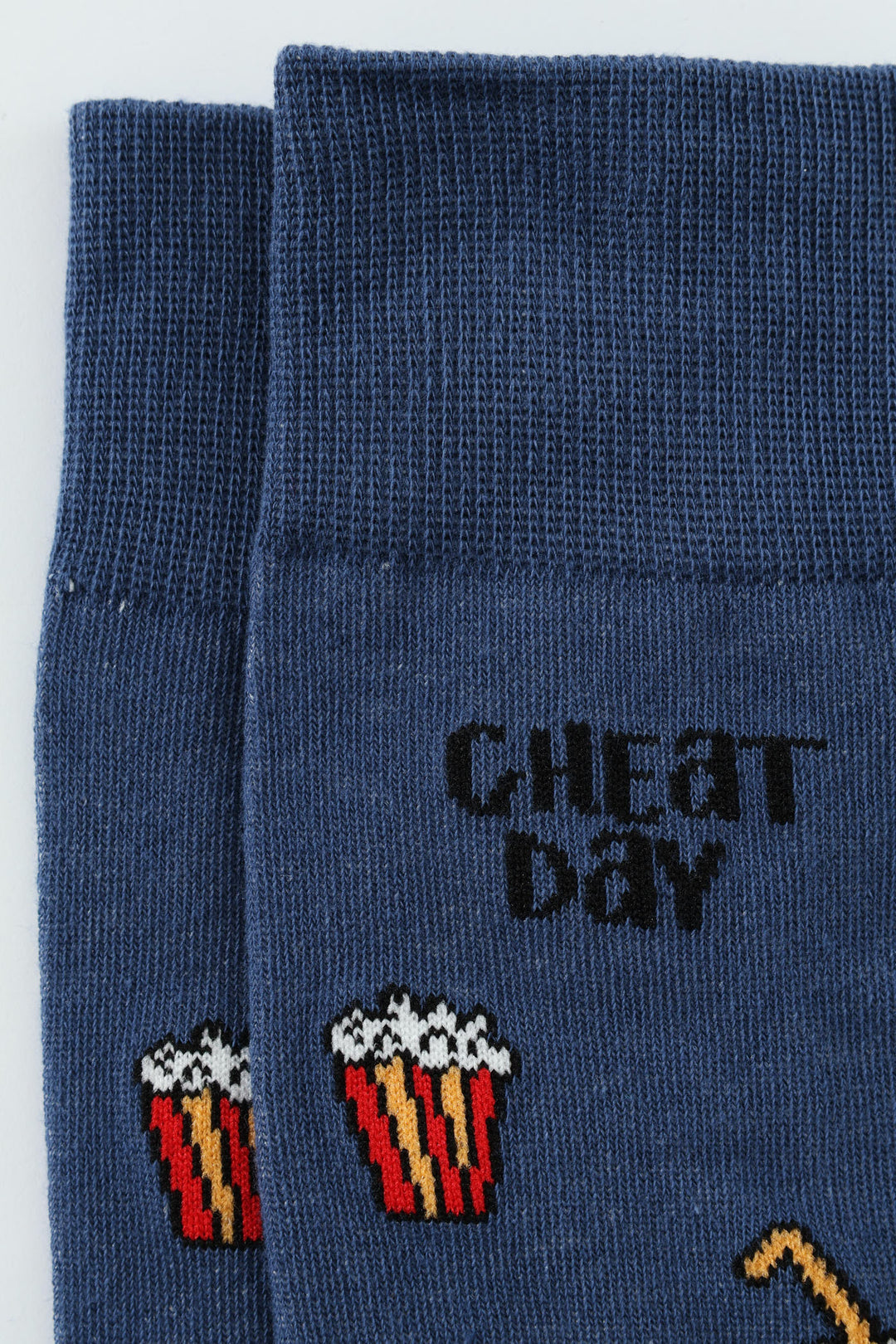 Single Cheat Day Anklet Socks - Blue