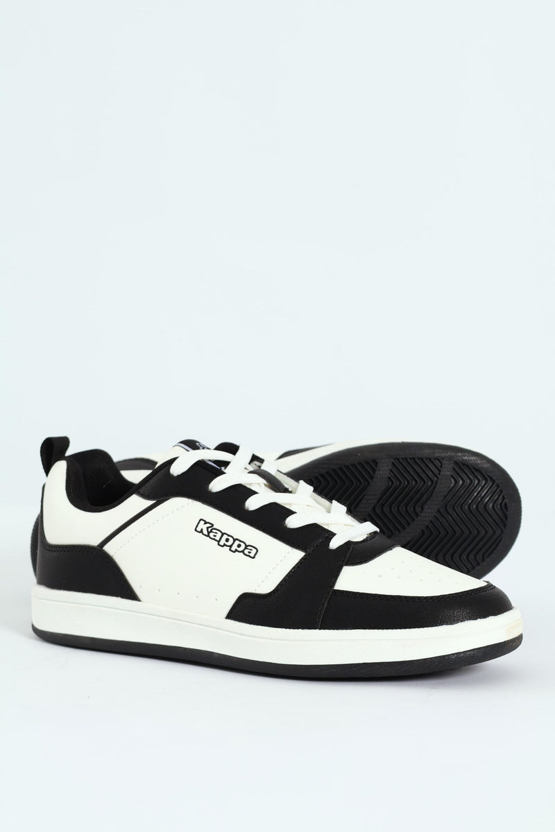 Shay Colour Blocked Sneaker - White/Black