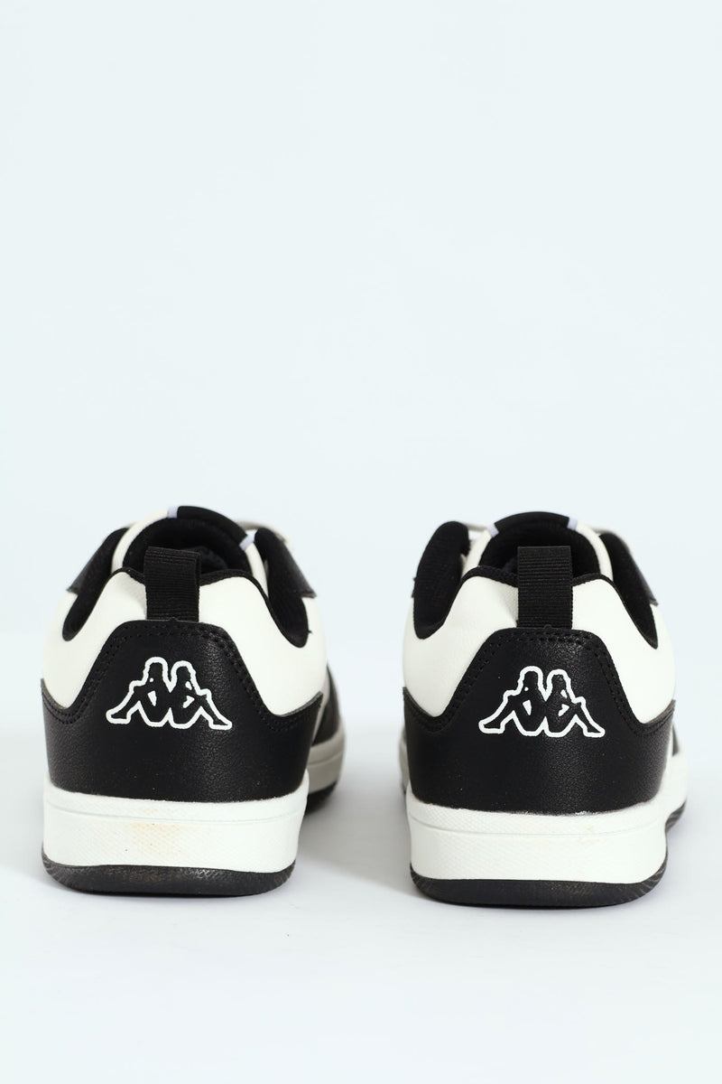 Shay Colour Blocked Sneaker - White/Black