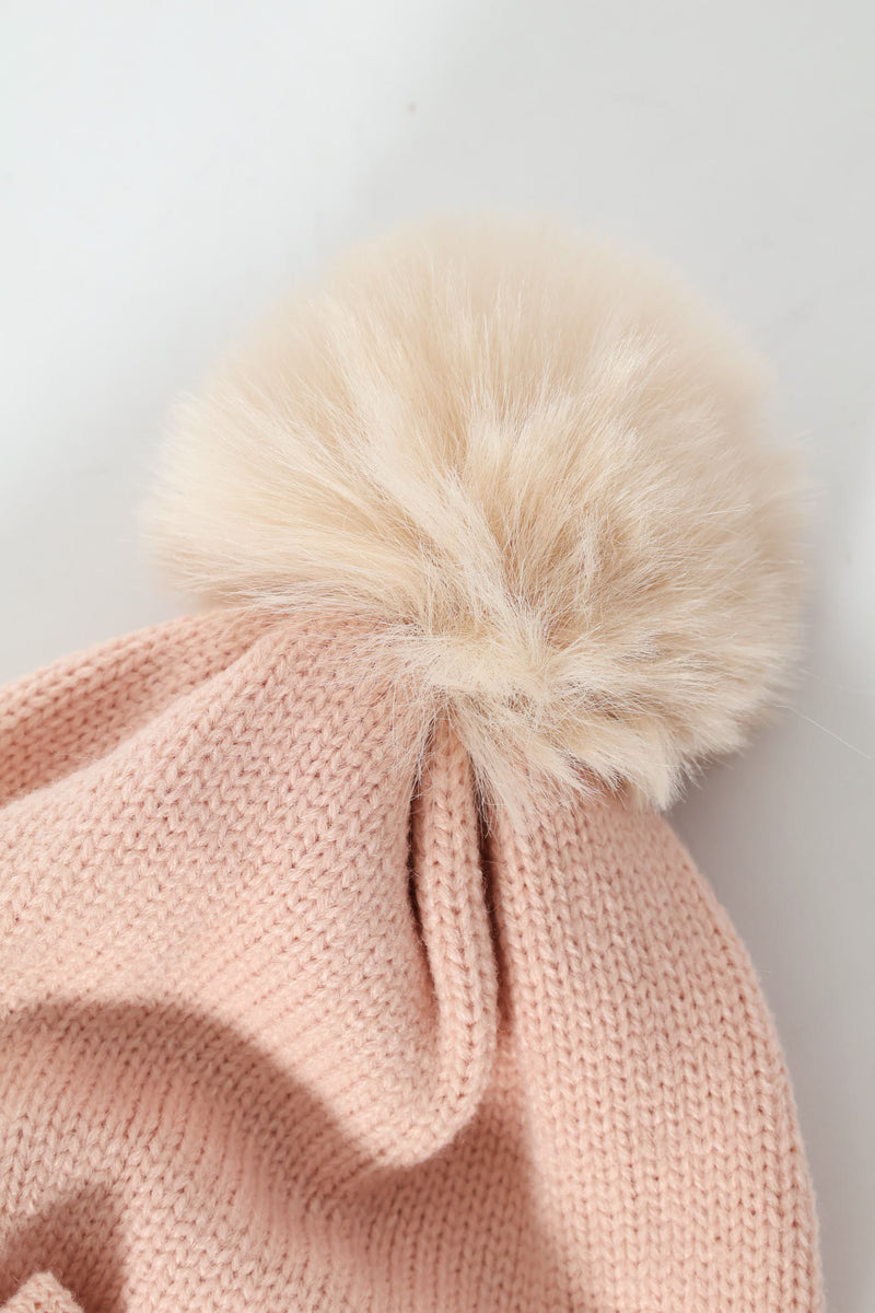 Pre-Girls 2 Pack Beanie & Glove Set - Dusty Pink