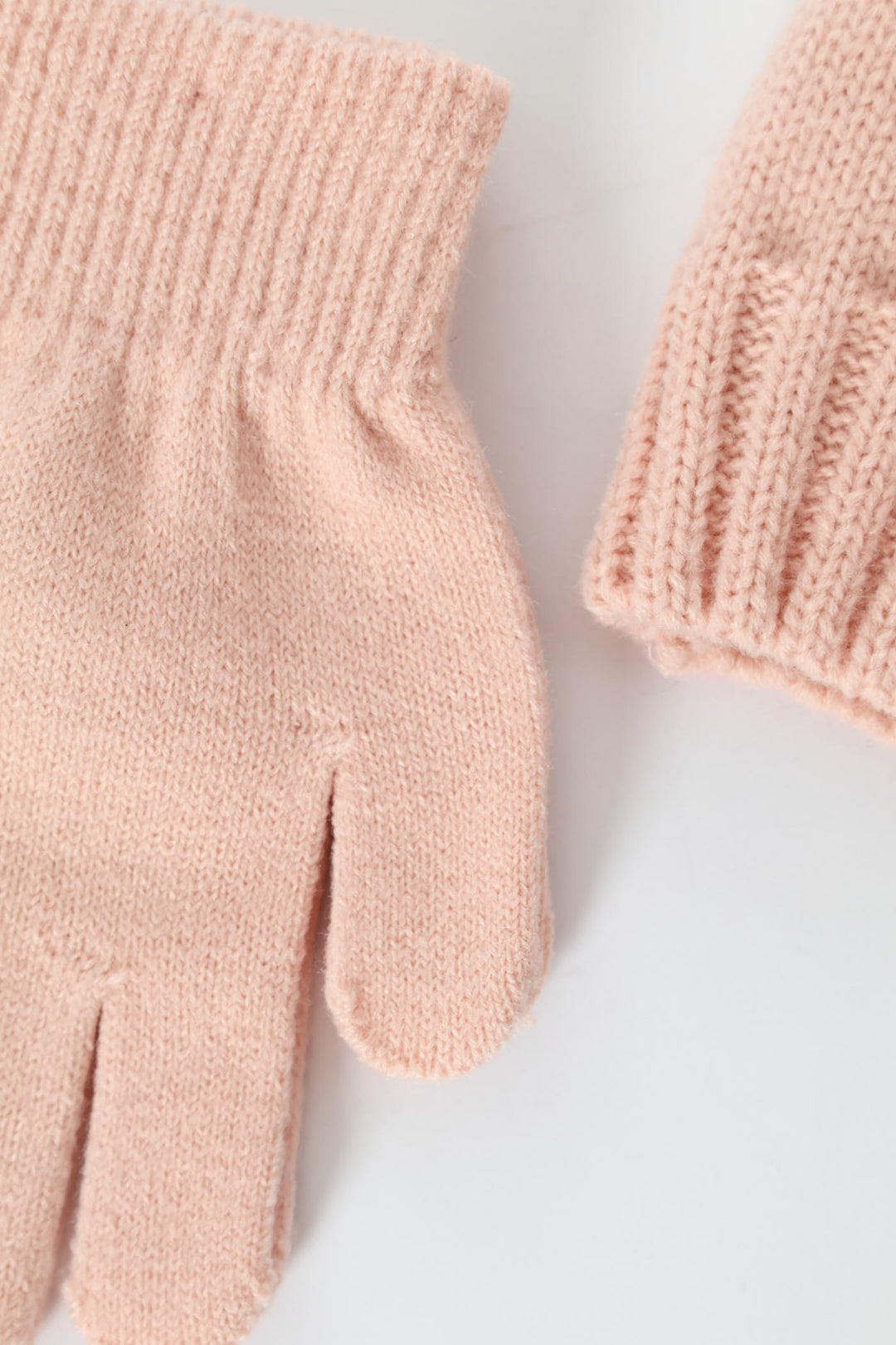 Pre-Girls 2 Pack Beanie & Glove Set - Dusty Pink