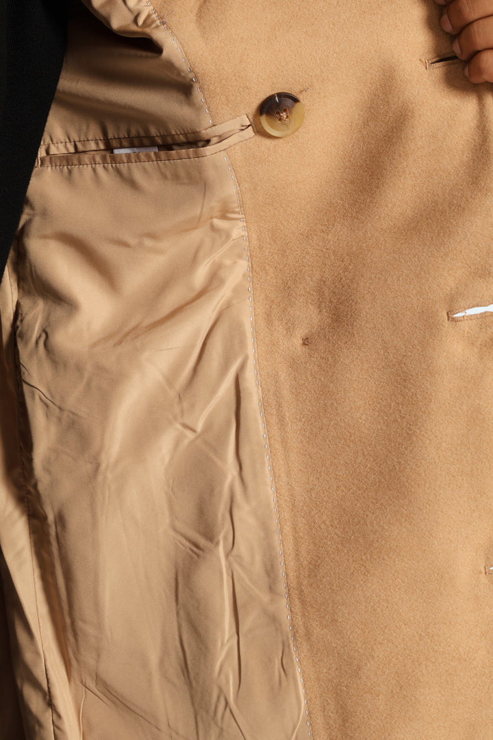 Melton Coat - Tan