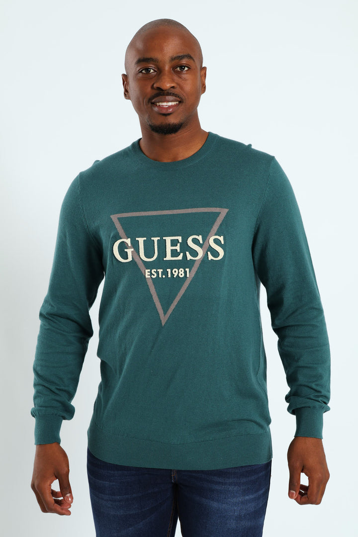 Fabian Logo Sweater - Teal