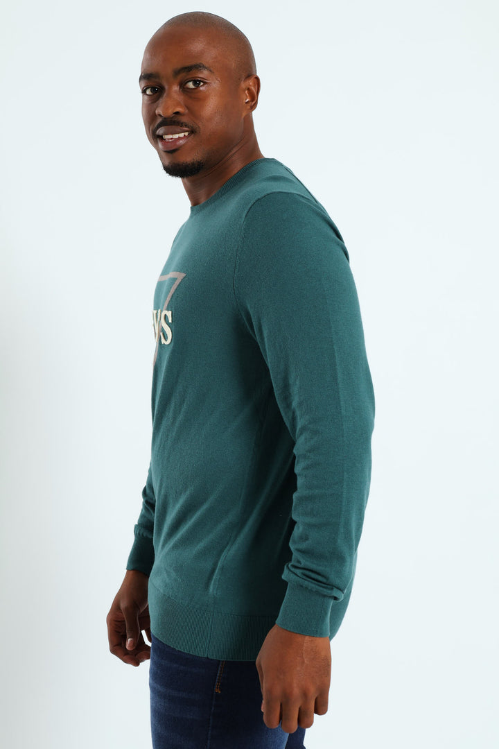 Fabian Logo Sweater - Teal