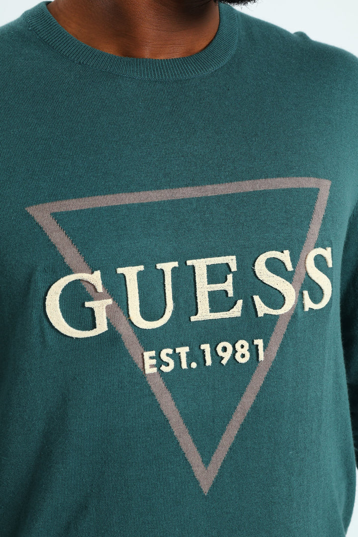 Fabian Logo Sweater - Teal