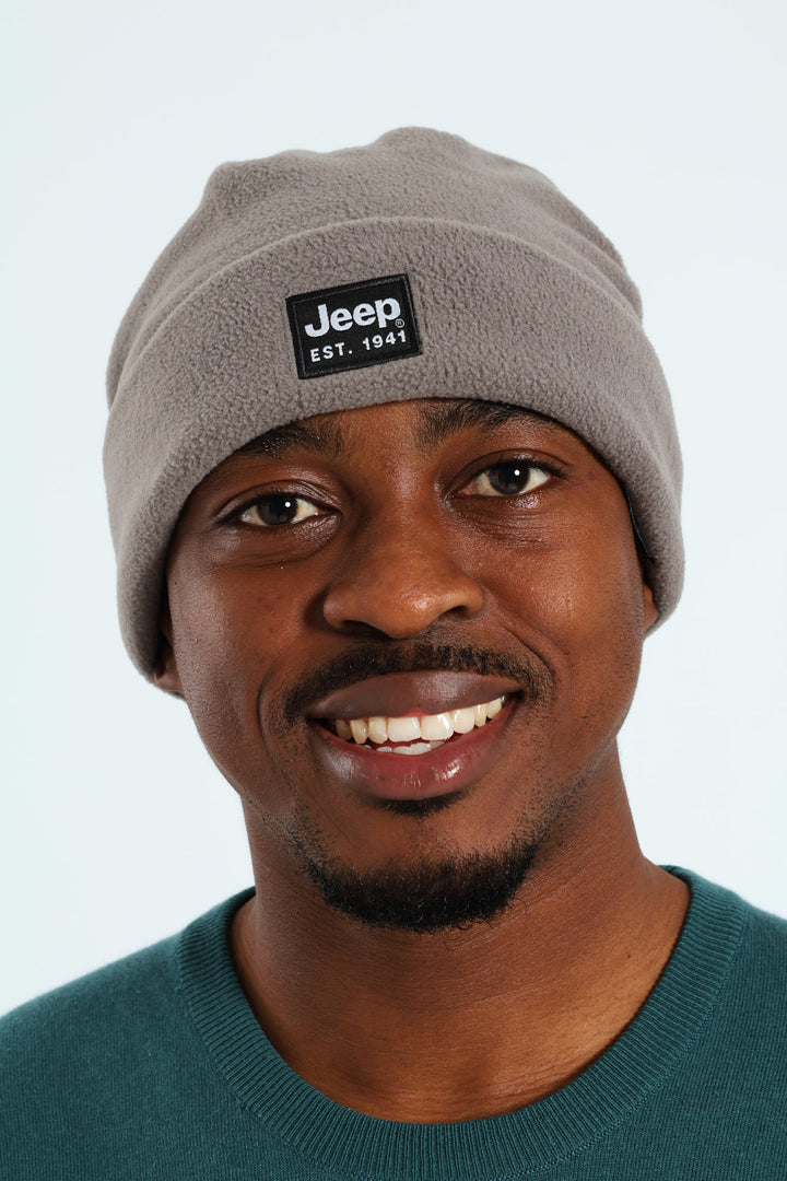 Polar Fleece Beanie - Grey