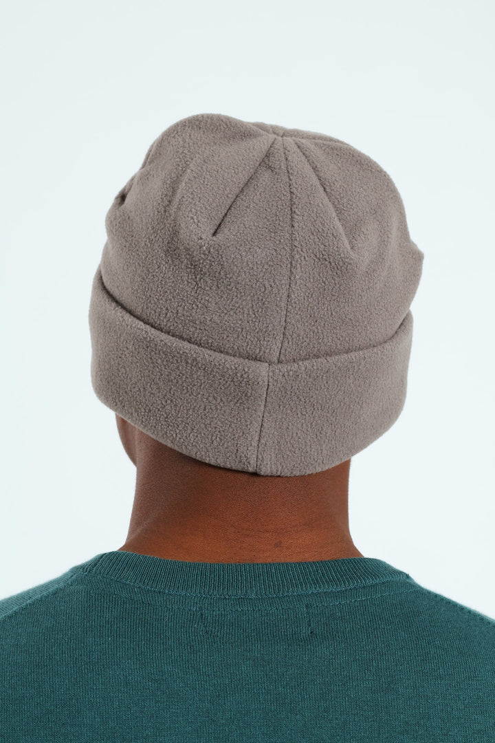 Polar Fleece Beanie - Grey