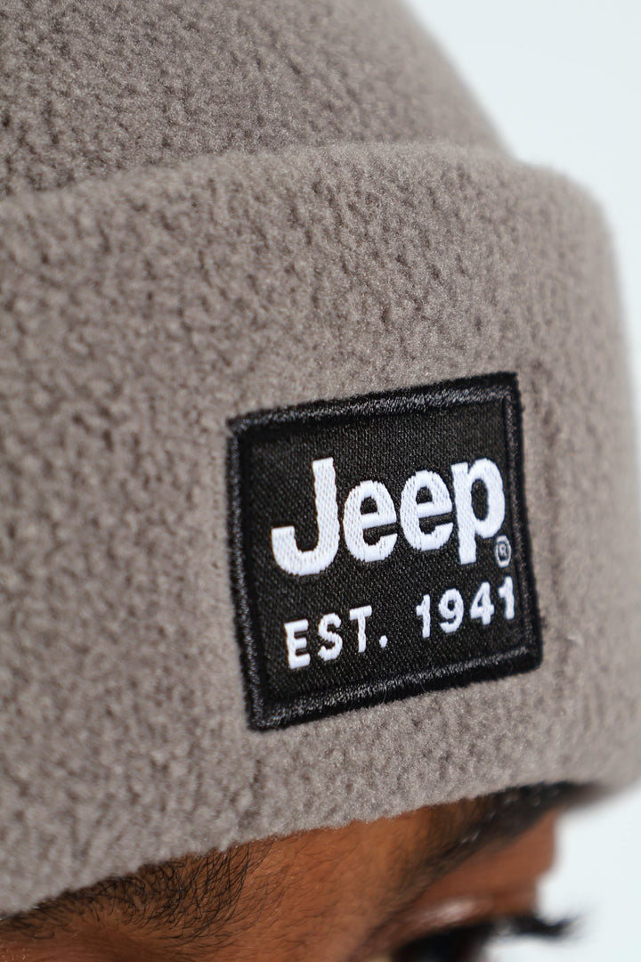 Polar Fleece Beanie - Grey