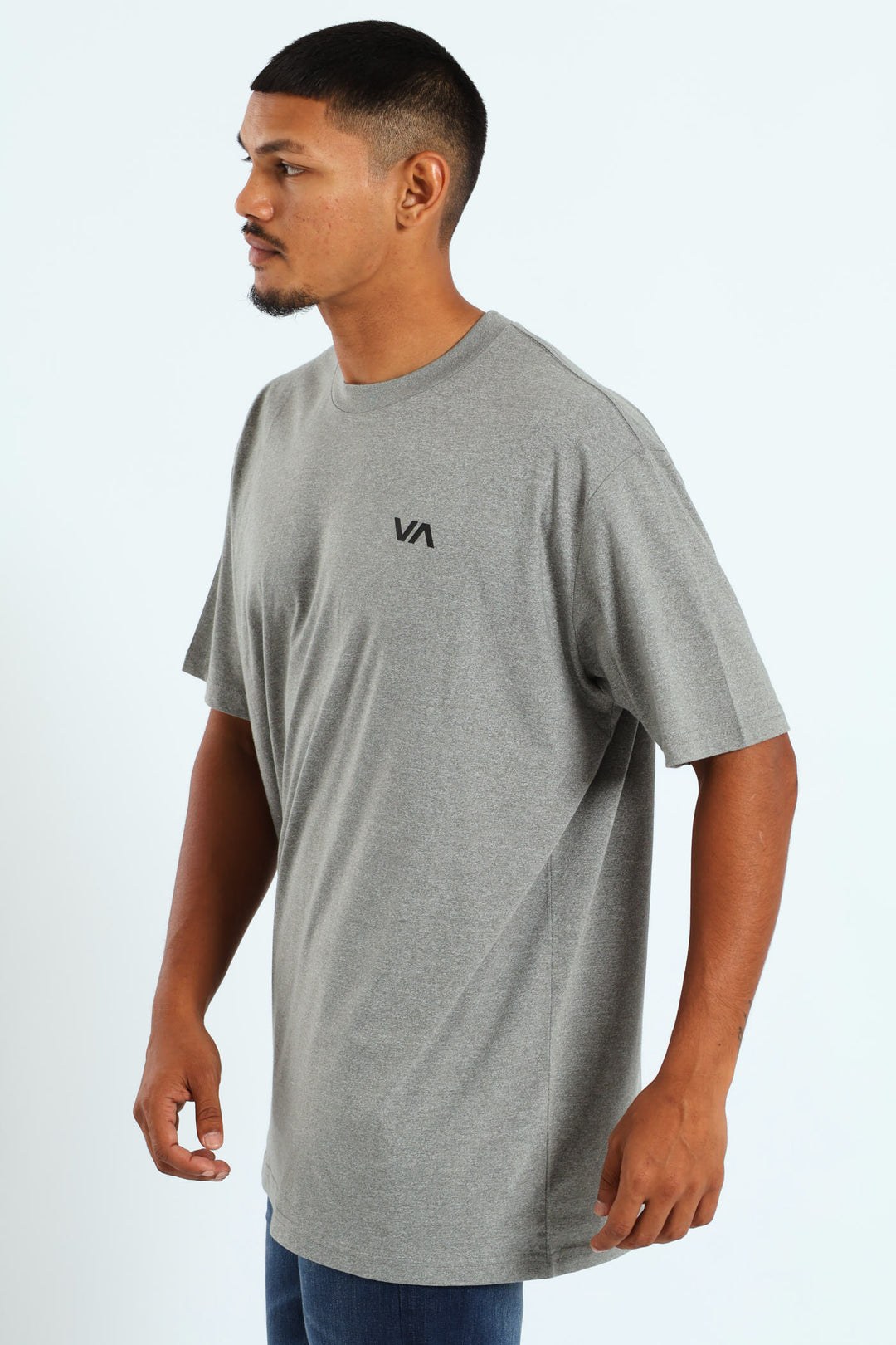 Essentials Short Sleeve Tee - Grey Melange