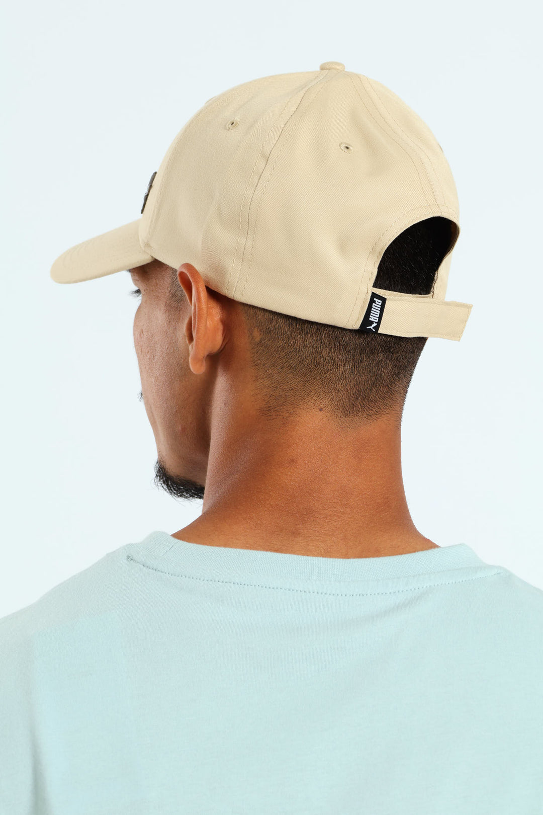 Metal Cat Baseball Cap - Stone