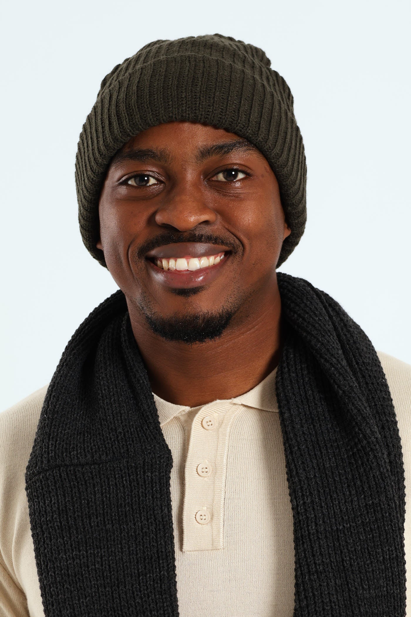 Mens Knit Beanie - Dark Fatigue – Edgars