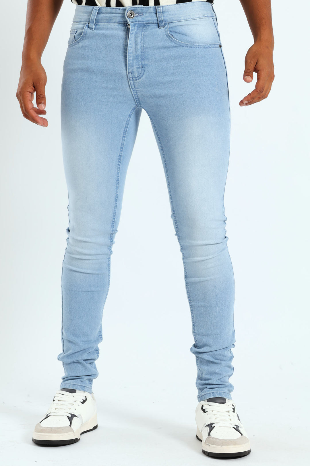 Super Skinny Basic Denim Jean - Light Blue