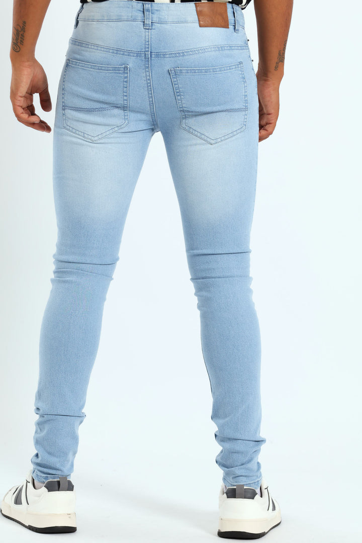 Super Skinny Basic Denim Jean - Light Blue