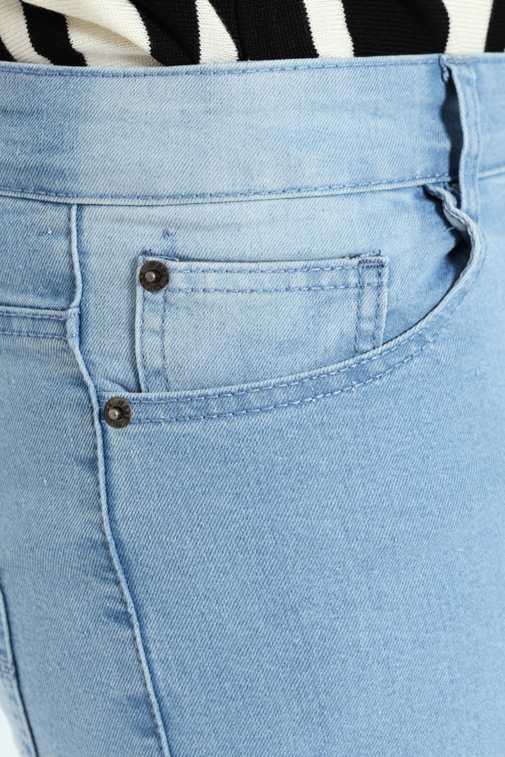 Super Skinny Basic Denim Jean - Light Blue