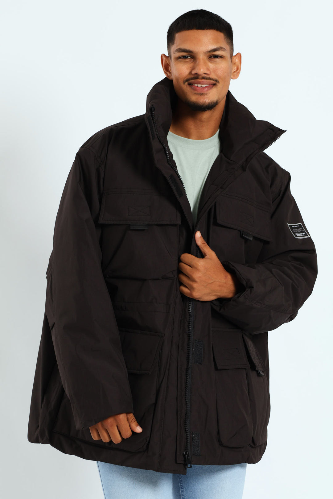 Heavy Puffer Jacket - Black