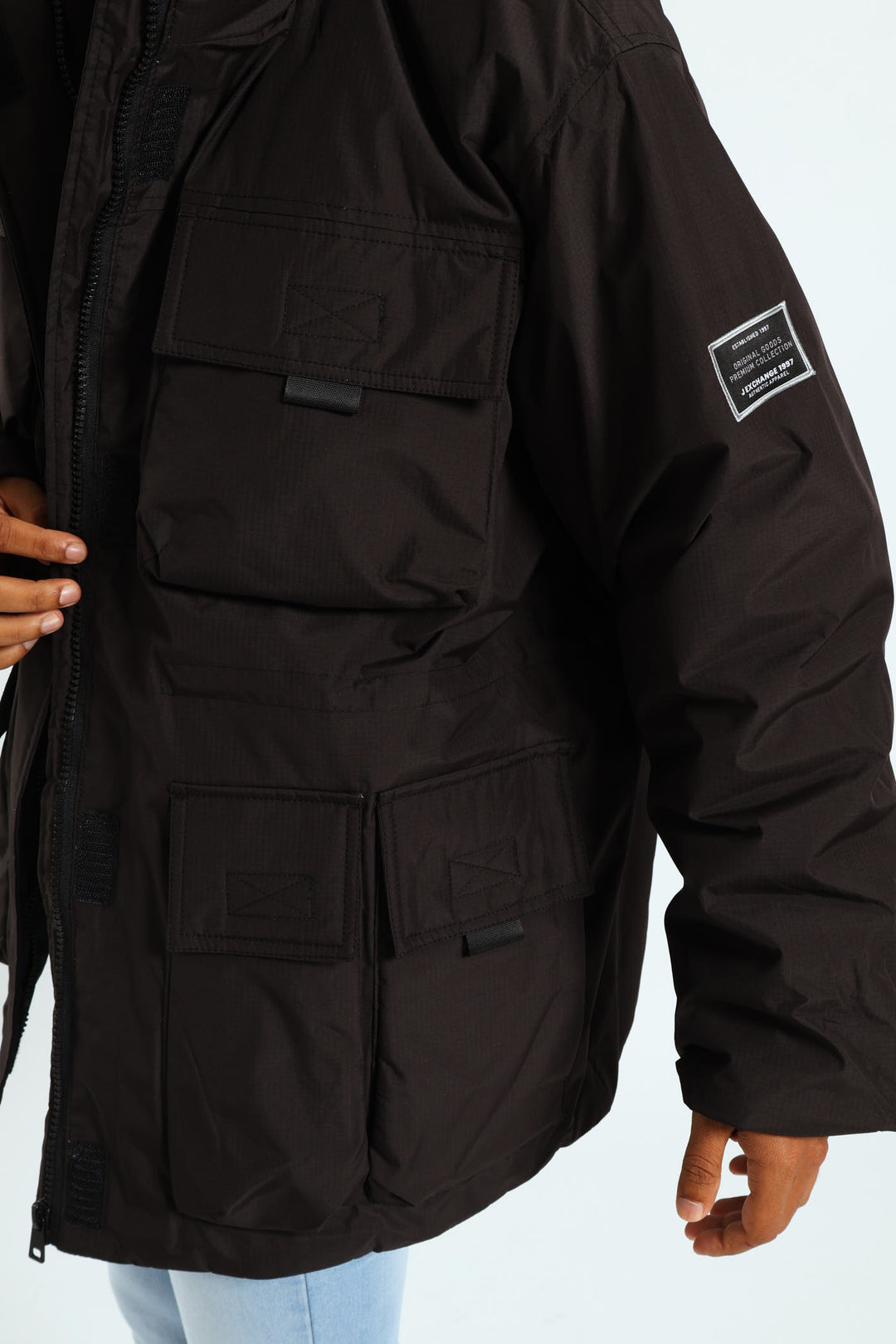 Heavy Puffer Jacket - Black