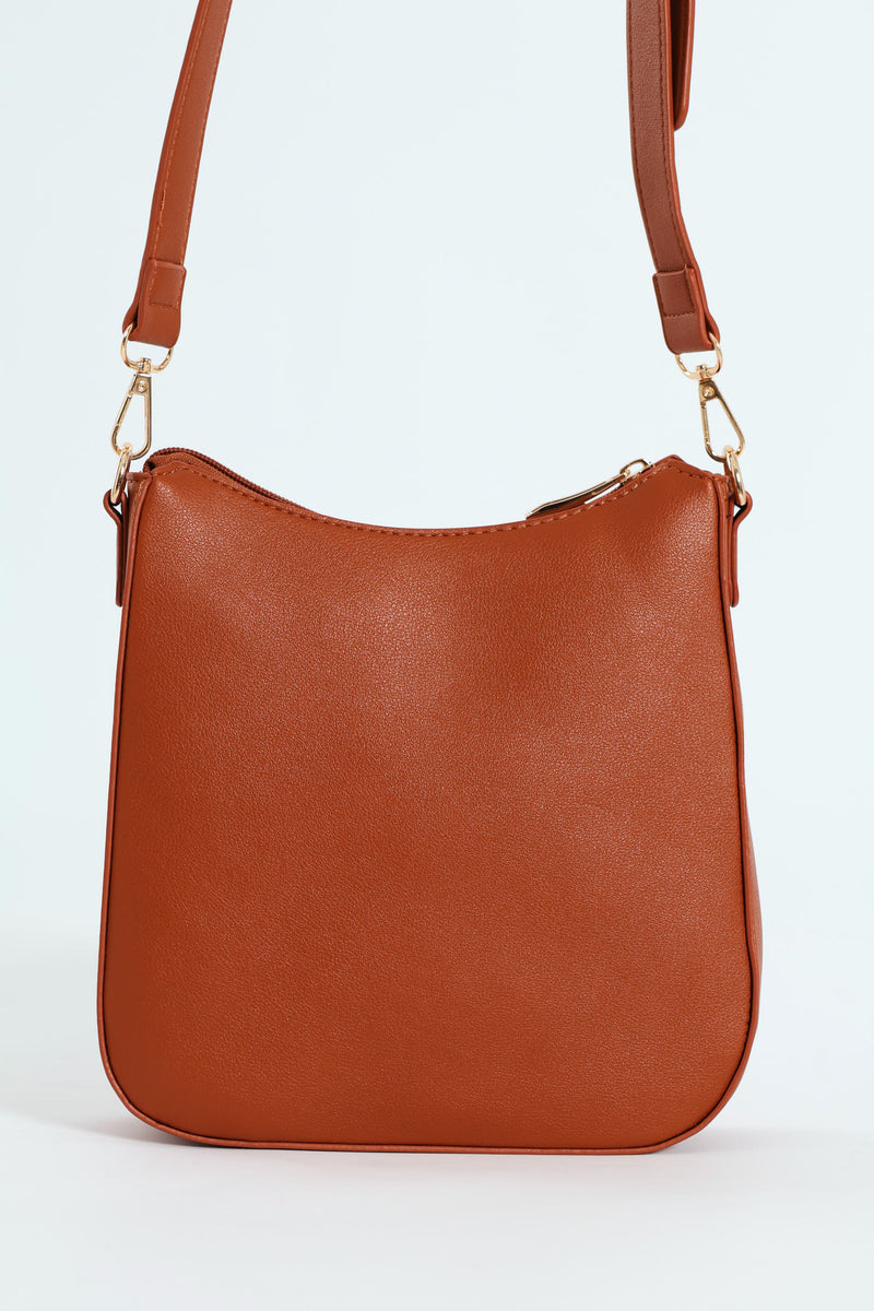 Takara Tan Crossbody Bag - Tan