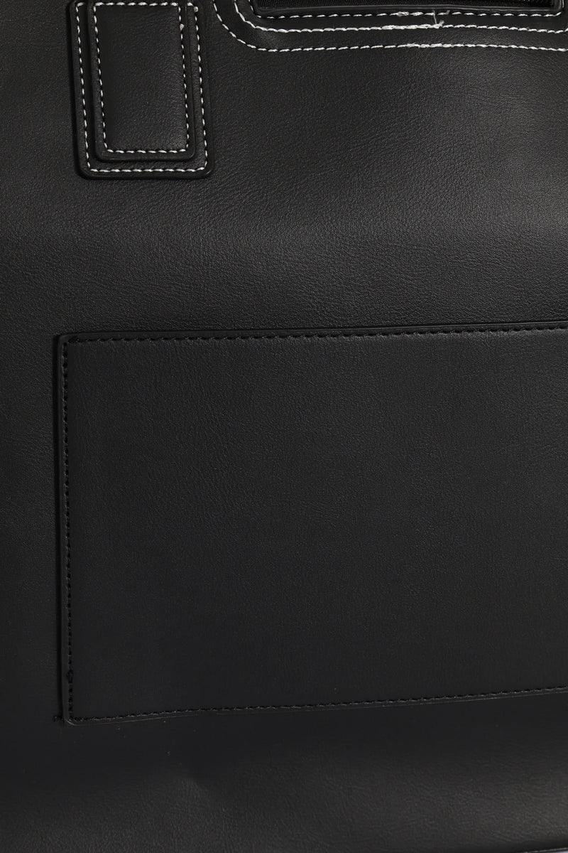 Juliet Ladies Laptop Tote Bag - Black