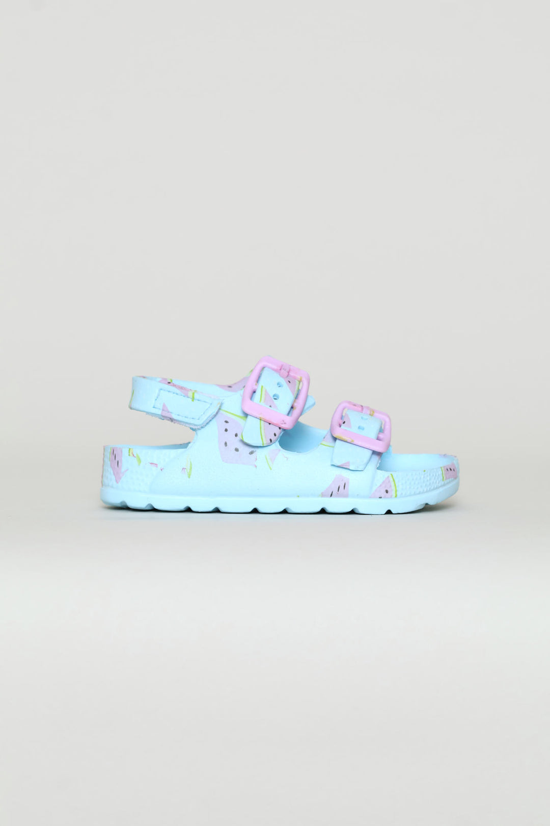 Pre-Girls Watermelon Moulded Health Sandal - Blue