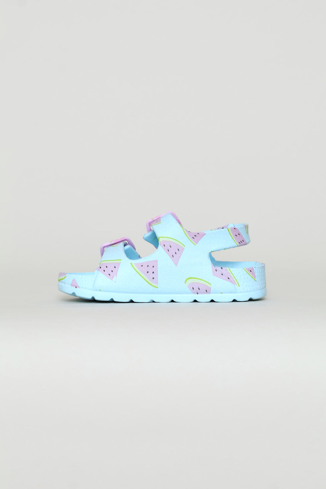 Pre-Girls Watermelon Moulded Health Sandal - Blue