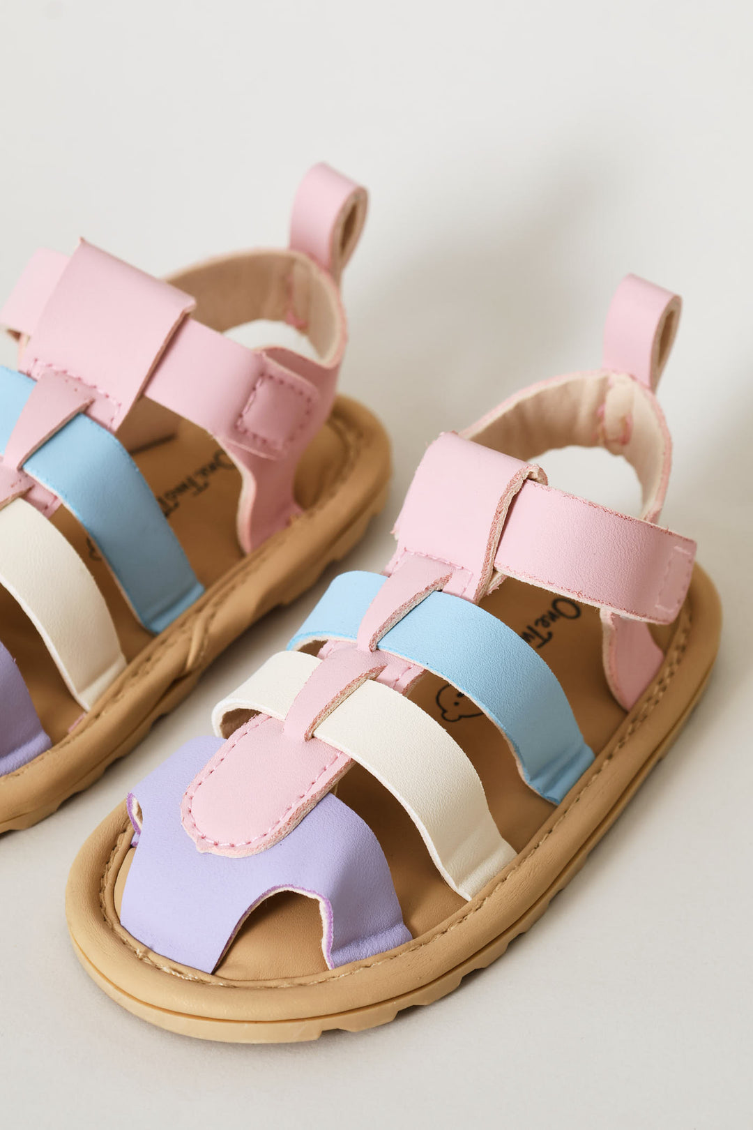 Baby Girls Closed Toe Sandal - Pink