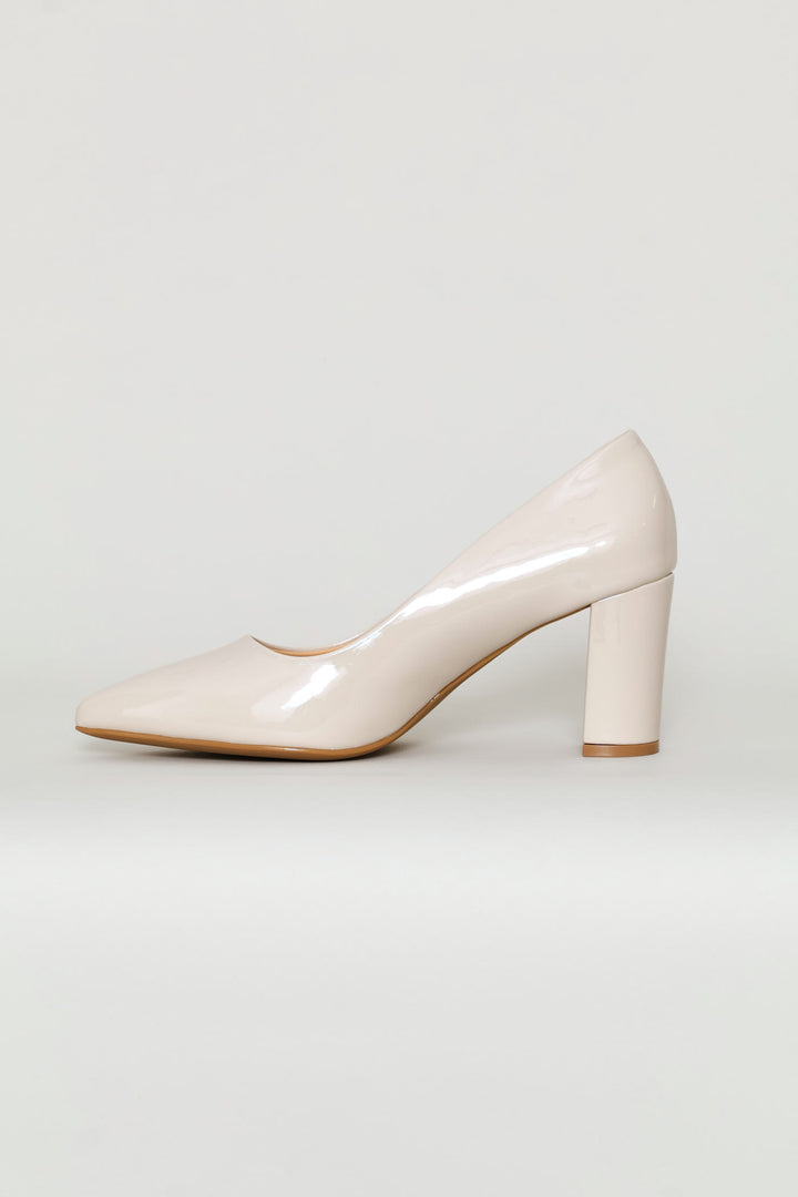 Buckle Detail Heel - Neutral