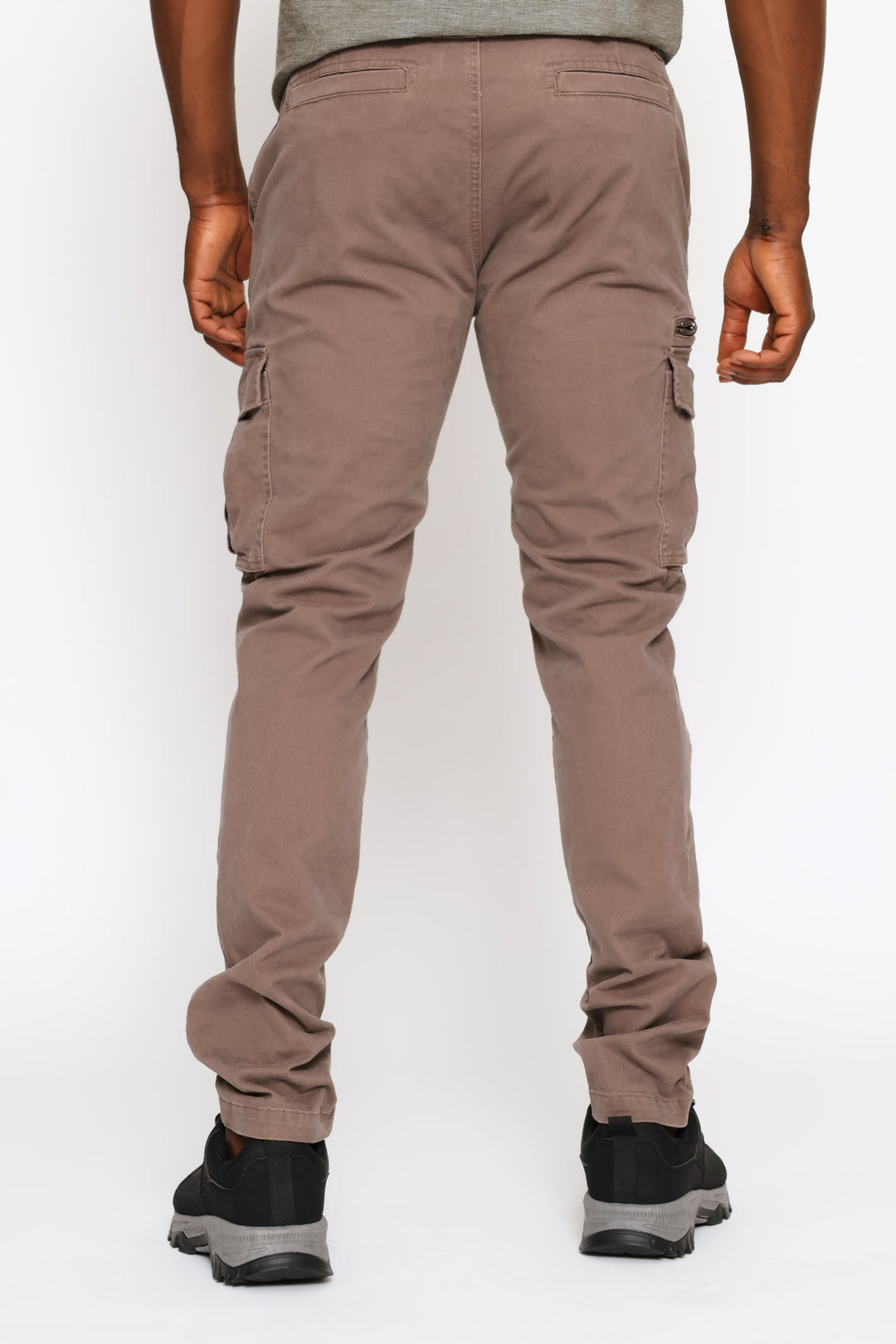 Zip Cargo Pant - Mocha