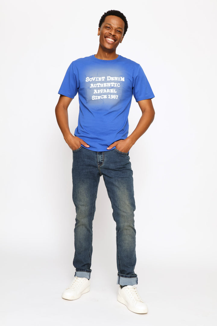 Electro Tee - Royal Blue