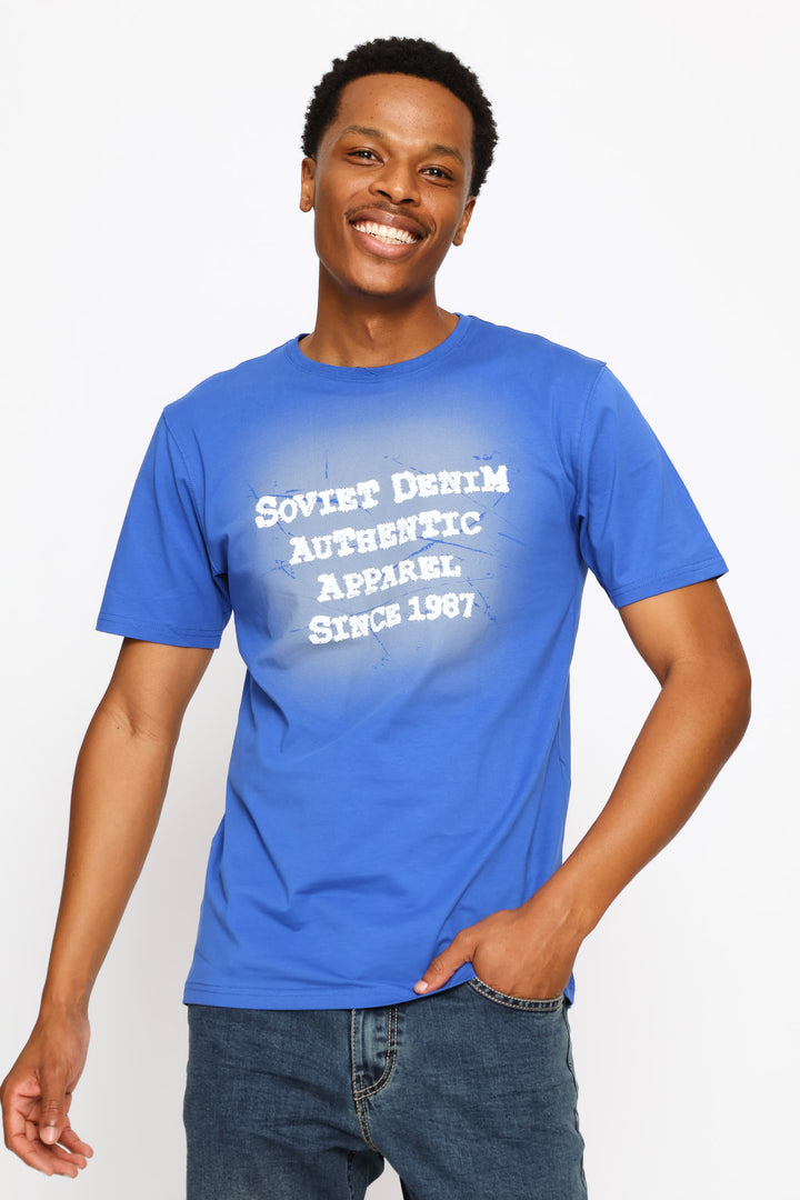Electro Tee - Royal Blue