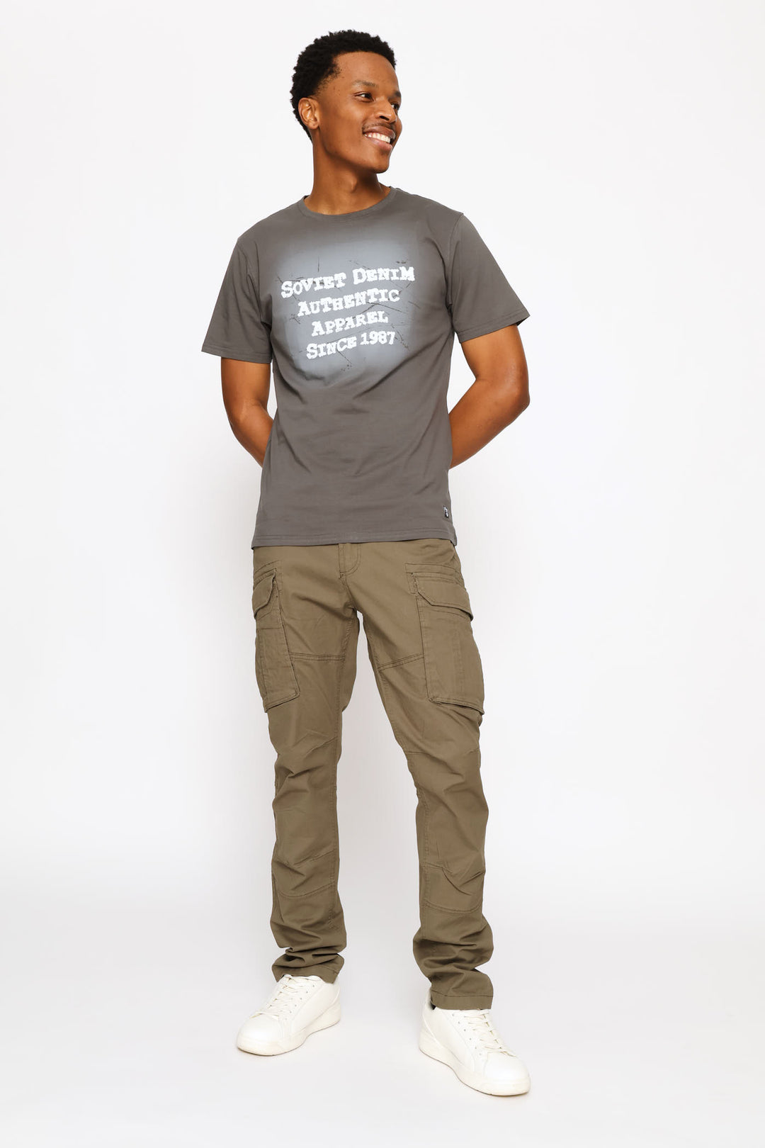 Soviet Electro Tee - Charcoal